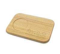 Personalised Tea and Biscuit Serving Board Wooden Coaster With Custom Engraved Message & Mug Rest For Grandads, Grandmas, Mums & Dads Perferct for Mothers Day & Fathers Day
