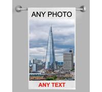 Personalised Tea towel Photo, 50x30cm, Custom Gift, Custom photo gift, Photo print towel, Customized kitchen accessory - Any photo/text, Towel, gift