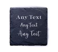 Personalised Teacher Gifts for Women Thank You Teacher Gifts Slate Coasters Teacher Coaster Thank You Coaster Best Teacher Gifts for Women Men Teaching Assistant End of Term Gifts(Design 1)