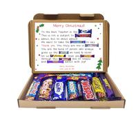 Personalised Teacher Poem Christmas End of Term Thank you gift Treat Box Hug in a box, hamper thank you gift - Teacher From Us