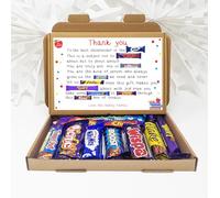 Personalised Teacher Poem Summer End of Term Treat Box Hug in a box, hamper thank you gift - Child Minder - From We/Us