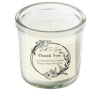 Personalised Thank You Gift Scented Candle in A Jar Custom Message to Say Thanks Gifts Friends for Her Candles Ladies Girls Special Present Keepsake (Large)
