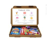 Personalised Thank you Teacher Hug in a box, Letterbox gift Afternoon tea, hamper gift, thank you gift - Vegan Sweets