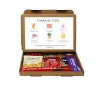 Personalised Thank you Teacher Hug in a box, Letterbox gift Afternoon tea, hamper gift, thank you gift - Mixed Hot Drinks