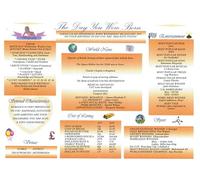 Personalised The Day You Were Born chart. Any Occasion Gift. Birthday Keepsake. Print, Laminated or Folder.