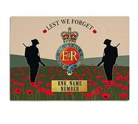 Personalised The Household Cavalry Chopping Board Military Worktop Saver Gift VPCH48