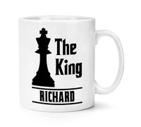 Personalised The King Chess 10oz Mug Cup