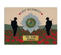 Personalised The Scots Guards Chopping Board Military Worktop Saver Gift VPCH62