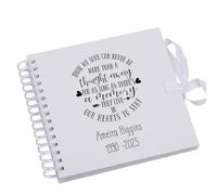 Personalised Those we love memorial remembrance Scrapbook Photo Album Guest Book Funeral