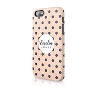 Personalised Tirita Compatible with iPhone 5 / 5s / SE 2016 Hard Case Cover Floral Flowers Shabby Chic Stripes Lines Polka Fruits Custom Name Design Designer Pattern Snap-On Protective