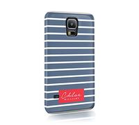Personalised Tirita Compatible with Samsung Galaxy S8 Hard Case Cover Floral Flowers Shabby Chic Stripes Lines Polka Fruits Custom Initials Name Monogram Design Designer Pattern Snap-On Protective