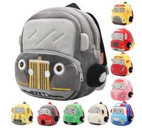 Personalised Toddler Backpack for Boys 3D Car Vehicle Design Kids Rucksack Custom Name Embroidery Nursery Kindergarten Preschool