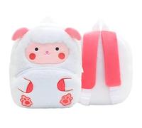 Personalised Toddler Backpack Waterproof Kids Animal Backpack for Boys Girls, Custom Name Nursery School Bag for Toddlers 1-5 Years Old (sheep)