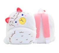 Personalised Toddler Backpack Waterproof Kids Animal Backpack for Boys Girls, Custom Name Nursery School Bag for Toddlers 1-5 Years Old (alpaca)