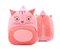Personalised Toddler Backpack Waterproof Kids Animal Backpack for Boys Girls, Custom Name Nursery School Bag for Toddlers 1-5 Years Old (cat)