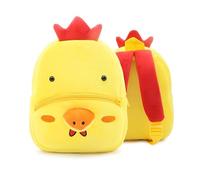 Personalised Toddler Backpack Waterproof Kids Animal Backpack for Boys Girls, Custom Name Nursery School Bag for Toddlers 1-5 Years Old (chicken)