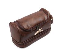 Personalised Toiletry Bag for Men - Men's Large Travel Cosmetic Organizer Bag with Fist Pattern & 2-6 Engraved Names for Dad Gifts, Birthday, Father’s Day, Christmas (Style 1, 3 Names)