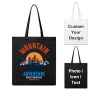 Personalised Tote Bag,Custom Canvas Bag With Photo/Text/Logo,Custom Tote Bag Suitable For Birthdays Mother'S Day Gifts (Single Sided Printing)