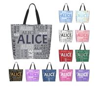 Personalised tote bags with names, customised handbags, perfect for birthdays, weddings, holidays, and Christmas, personalised gifts for mothers, classmates, friends, and bridesmaids