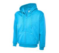 Personalised Uneek Classic Full Zip Hoodie UC504 Unisex Heavyweight Casual