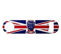 Personalised Union Jack Bottle Opener Bar Blade Custom Name Stainless Steel Novelty Beer Gift for Him Pubs Home Bar Accessories Garden Man Cave Father's Day Gift Dad