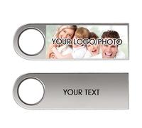 Personalised Usb Memory Stick,Custom Usb Flash Drive With Text Photo,64Gb 32Gb 128Gb Usb Stick Pen Drive ((Image Printing) A, 64.0, GB)