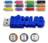 Personalised USB Sticks with Name, Date, Message - USB 3.0-8GB, 16GB or 32GB - Birthday Gift, Wedding Photo Storage Gift, Business Promotional Gift