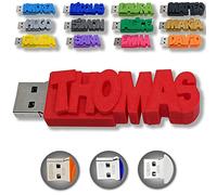 Personalised USB Sticks with Name, Date, Message - USB 3.0-8GB, 16GB or 32GB - Birthday Gift, Wedding Photo Storage Gift, Business Promotional Gift