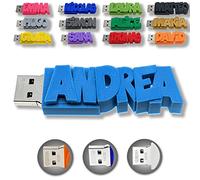 Personalised USB Sticks with Name, Date, Message - USB 3.0-8GB, 16GB or 32GB - Birthday Gift, Wedding Photo Storage Gift, Business Promotional Gift