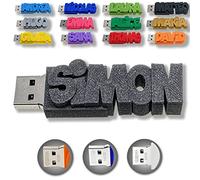 Personalised USB Sticks with Name, Date, Message - USB 3.0-8GB, 16GB or 32GB - Birthday Gift, Wedding Photo Storage Gift, Business Promotional Gift