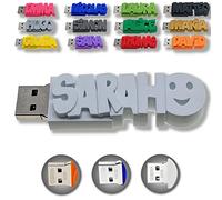 Personalised USB Sticks with Name, Date, Message - USB 3.0-8GB, 16GB or 32GB - Birthday Gift, Wedding Photo Storage Gift, Business Promotional Gift