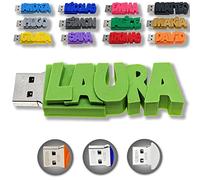 Personalised USB Sticks with Name, Date, Message - USB 3.0-8GB, 16GB or 32GB - Birthday Gift, Wedding Photo Storage Gift, Business Promotional Gift