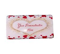 Personalised Valentine's Day Chocolate bar- hearts