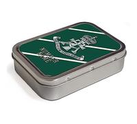 Personalised Veteran Tobacco Tin 2oz Pill Box Military Dad Army Remembrance Office Badge Grandad Dad Gift (The Green Howards TR25)