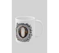 Personalised Vintage Letter O & Name Mug - Stylish Gothic 3D Design Simply Stunning Mugs White One Size