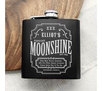 Personalised Vintage Moonshine Hip Flask
