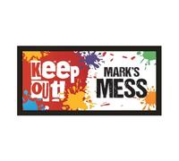 Personalised Wall Art - Play Room Mess Framed Print