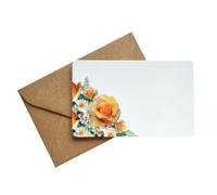 Personalised Wallet Card with Heart, Sentimental Pocket Gift Card, Pocket Hug, Personalised Card, Thinking of you Gift, Yellow Rose