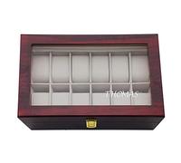 Personalised Watch Boxes Wooden Watch Box For Men Christmas Birthday Father's Day Anniversary Custom Gift for Women Man Him Grandad Dad Son Husband Boyfriend with Any Name Text (Name)