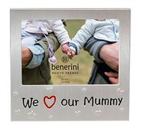 Personalised ' We Love Our Mummy ' - Photo Picture Frame Gift - 5 x 3.5 - Insert Your Own Photo in the Frame