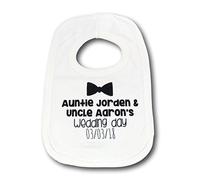 Personalised wedding bib newborn baby smart bib bowtie Pageboy bib Wedding bib Burp Cloth Dribble Bib Wedding outfit