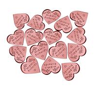 Personalised Wedding Favours Mr & Mrs 100pcs Any Text Wedding Bubbles Favours Love Heart Wedding Decorations Little Mini Gifts Tokens (Rose Gold)