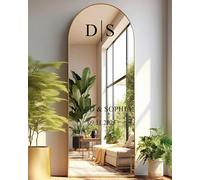Personalised Wedding Mirror Sign Sticker - Custom Vinyl Decal for Welcome Sign | Elegant Wedding Decor | Easy to Apply | Fits Any Mirror or Acrylic Board W12 (H110xW60cm)