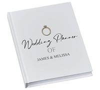 Personalised Wedding Planner Book Engagement Gift With Ring