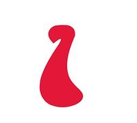 Personalised Wheelie Bin Stickers Custom House Number -Graffiti Writing Font (Small - Number 1, Red)