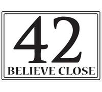 Personalised Wheelie Bin Stickers - Custom House Number & Street Name Labels - Waterproof Vinyl Bin Address Decals - A5 or A6 Sizes - Pack of 4 (A6 (105mm x 148mm), Design 15)