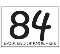 Personalised Wheelie Bin Stickers - Custom House Number & Street Name Labels - Waterproof Vinyl Bin Address Decals - A5 or A6 Sizes - Pack of 4 (A5 (148mm x 210mm), Design 24)