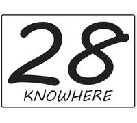 Personalised Wheelie Bin Stickers - Custom House Number & Street Name Labels - Waterproof Vinyl Bin Address Decals - A5 or A6 Sizes - Pack of 4 (A5 (148mm x 210mm), Design 14)