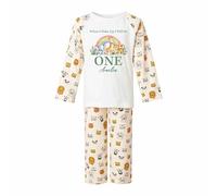 Personalised When I Wake Up I Will be 1 Pyjamas Set Birthday Pjs Kids Infants Clothes 1st Birthday Baby Boy & Girl Animal Style 2 1-2 Year