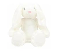 Personalised White Bunny Soft Teddy Animal Toy